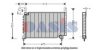 AKS DASIS 112040N Condenser, air conditioning
